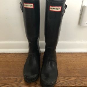 Black Hunter Tall Boots & Liner